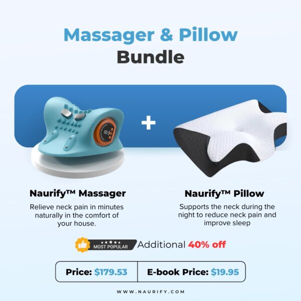 Naurify™ Massager + Pillow